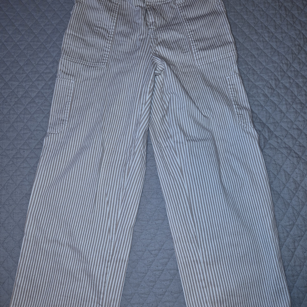 Stylish Striped Women's Cargo Pants